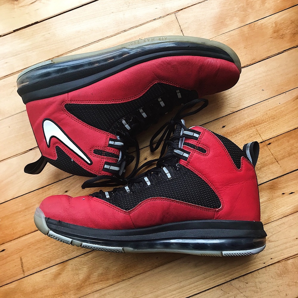 Red Nike Basketball Shoes